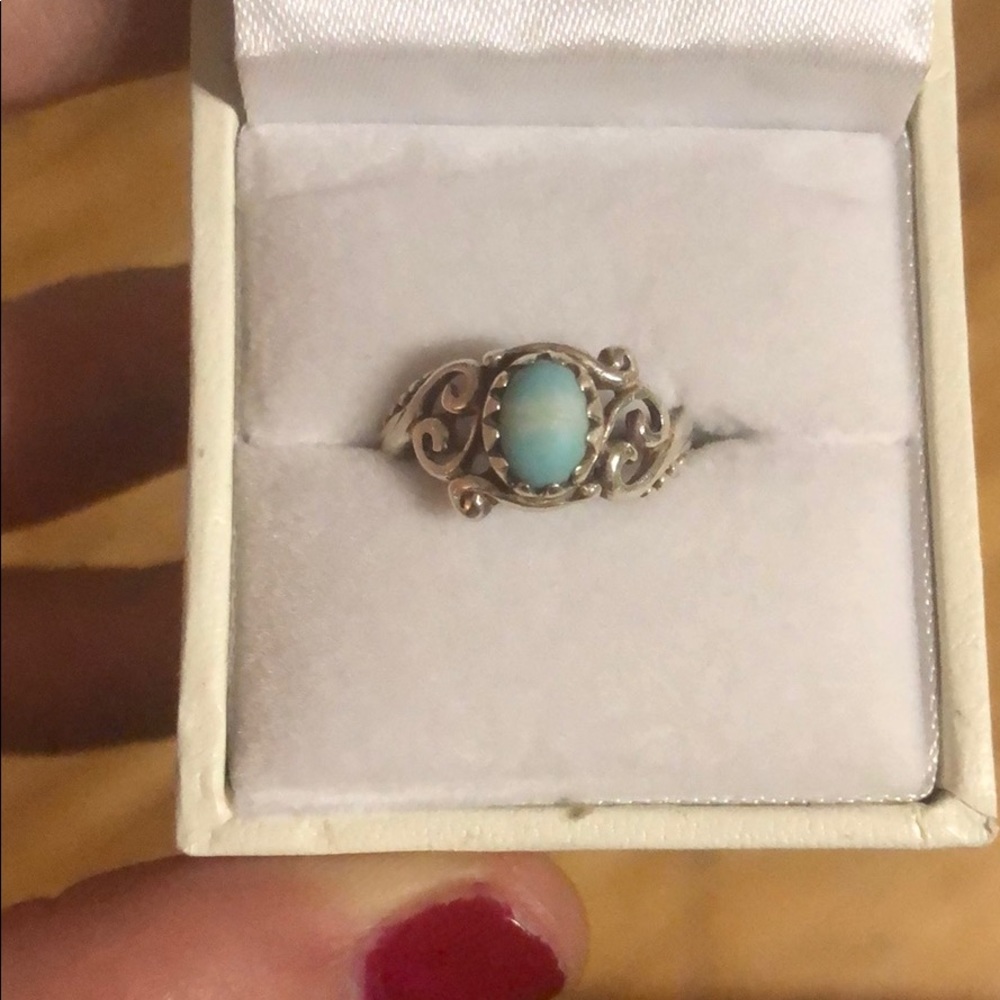 Sterling Silver Turquoise Ring